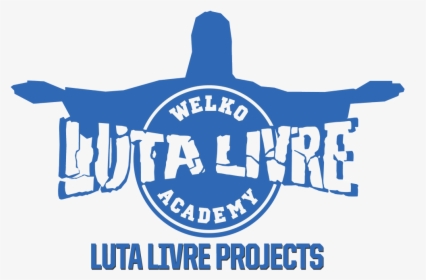 Logo One Color Blue Transparent - Logo De Luta Livre, HD Png Download, Free Download
