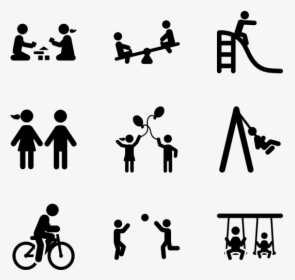 Playing - Playground Pictogram, HD Png Download, Free Download