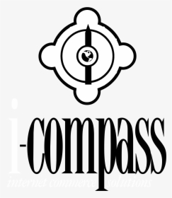 I Compass Logo Black And White - Illustration, HD Png Download, Free Download