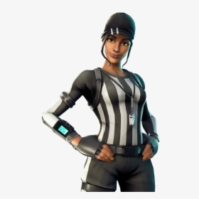 Referee Female - Fortnite Whistle Warrior Png, Transparent Png, Free Download