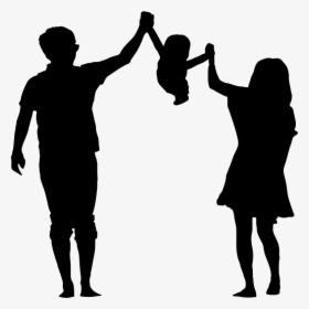 Transparent Background Family Silhouette, HD Png Download, Free Download