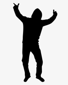 Dancing Boy Silhouette Clip Art Png Imageu200b Gallery - Transparent Boy Silhouette Png, Png Download, Free Download