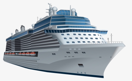 Cruise Clipart Shipping Boat - Cruise Ship White Background, HD Png Download, Free Download
