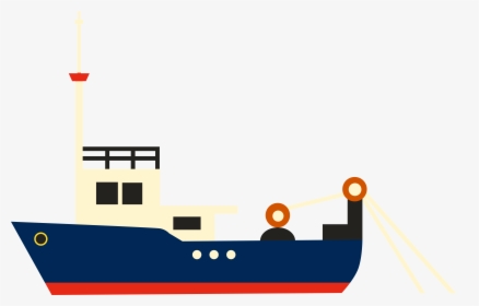 Picture Black And White Download Cargo Ship Watercraft - Cargo Ship Cartoon Png, Transparent Png, Free Download