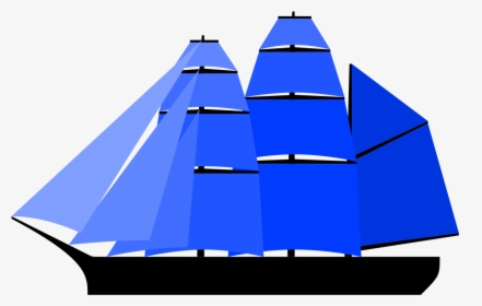 Sailing Vector Front Ship - Sail Svg, HD Png Download, Free Download