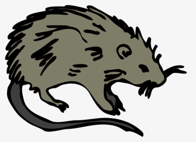 Rat Cartoon Png - Cartoon The Black Death Rats, Transparent Png, Free Download