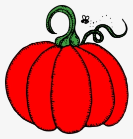 Line Drawing Pumpkin Clip Art - Green Pumpkin Clip Art, HD Png Download, Free Download