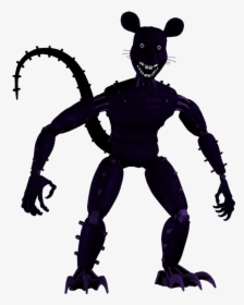 Five Nights At Candy"s 3 Shadow Rat - Fnac 3 Shadow Rat, HD Png Download, Free Download