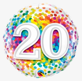 Transparent Balloons And Confetti Png - 30th Birthday Balloons Png, Png Download, Free Download