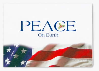 Picture Of Patriotic Peace On Earth Greeting Card - Peace On Memorial Day, HD Png Download, Free Download