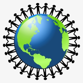 Transparent Holding Hands Clipart - Everyone Holding Hands Around The World, HD Png Download, Free Download