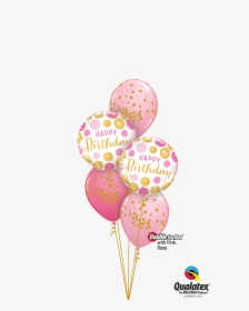 Pink And Gold Confetti Png - Transparent Background Confetti Gold Balloons, Png Download, Free Download