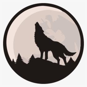 Transparent Werewolf Png - Wolf Howling In The Distance, Png Download, Free Download