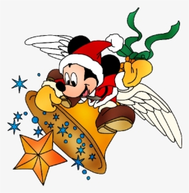 Mickey Mouse Xmas Clip Art Images - Disney Christmas Clipart, HD Png Download, Free Download