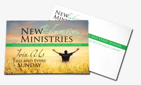 Church Postcard Sample - Eddm Samples Church, HD Png Download, Free Download