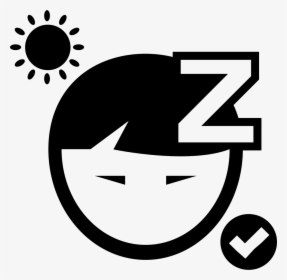 Transparent Afternoon Clipart - Sleep Late Icon, HD Png Download, Free Download