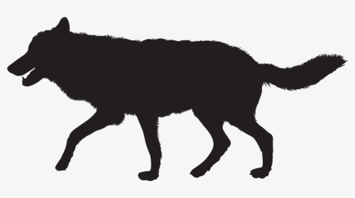 Wolf Silhouette Drawing Free - Wolf Silhouette Png, Transparent Png, Free Download