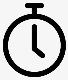 Transparent Clock Symbol Png - Timer Icon Svg, Png Download, Free Download
