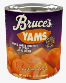 Bruce’s Yams Whole Sweet Potatoes 30/40 Ct - Convenience Food, HD Png Download, Free Download