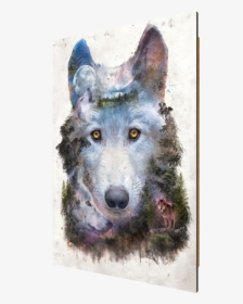 Howl With Wolves, Wolf, Wolves, Nature, Surreal, Surrealism, - Painting, HD Png Download, Free Download
