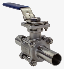 Flow , 3 Piece Stainless Steel Ball Valve , Png Download - Tap, Transparent Png, Free Download