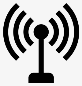 Antenna With Signal Lines Symbol - Wifi Signal, HD Png Download, Free Download