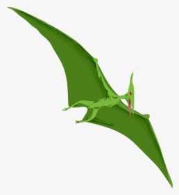 Flying Green Dinosaur Svg Clip Arts - Dinosaur Flying Clip Art, HD Png Download, Free Download