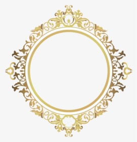 Frame Dourada Em Png, Transparent Png, Free Download