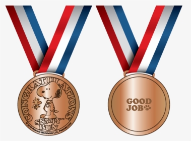 Medal Clipart Race Medal - Snoopy Run 2017 Singapore, HD Png Download, Free Download
