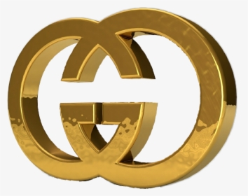 #freetoedit #guccigang #gucci #png #gold #logo #sticker - Gucci Gold Logo Png, Transparent Png, Free Download