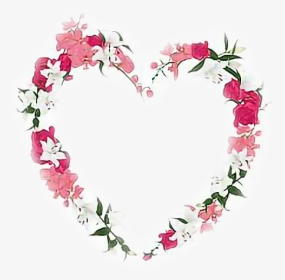 #coracaodeflores #coraçao #flores #heart #flowers - Coração De Flores Png, Transparent Png, Free Download