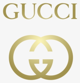 Gucci Logo Gold Transparent - Gucci Logo Transparent Background, HD Png Download, Free Download
