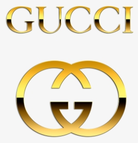 #gucci #gold #logo - Circle, HD Png Download, Free Download