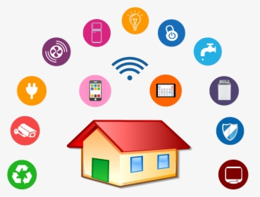 Transparent Home Clip Art - Smart Home Icon Png, Png Download, Free Download