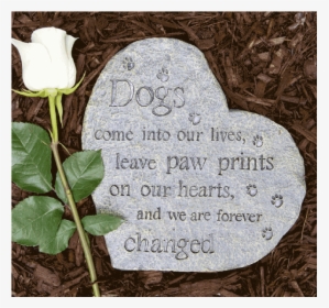 Paw Prints On Our Hearts"  Class= - Dog Forever In Our Hearts And Memories, HD Png Download, Free Download