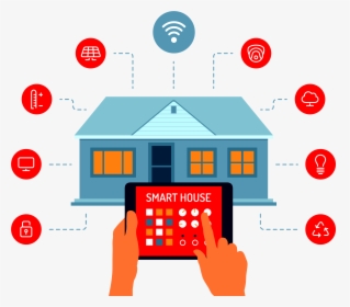 Smart Home - Smart Homes, HD Png Download, Free Download
