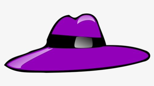 Pimp Hat Vector Illustration - Purple Hat, HD Png Download, Free Download