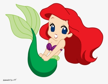 Disney Ariel Clipart - Cute Cartoon Disney Princess, HD Png Download, Free Download