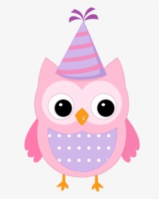 Colors Birthday Hat Vector Clipart Picture Png Images - Owl With Birthday Hat, Transparent Png, Free Download