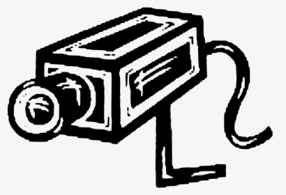 Cctv Sketch Camera - Security Camera Clip Art, HD Png Download, Free Download