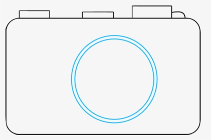How To Draw Camera - Circle, HD Png Download, Free Download