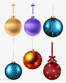 Varias Esferas Para Árbol De Navidad - Significado De Las Esferas Navideñas, HD Png Download, Free Download