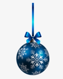 Christmas Ball Blue Png, Transparent Png, Free Download
