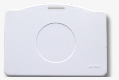Horizantal Plate With Round Logo Option On Back Side - Circle, HD Png Download, Free Download