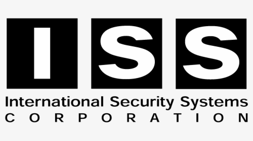 Iss Logo Black And White - Graphic Design, HD Png Download, Free Download