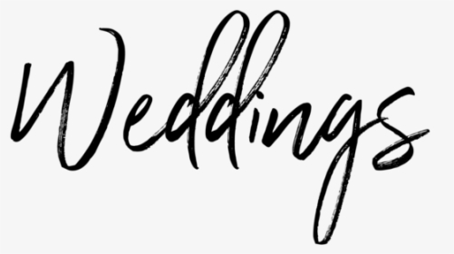 Weddings - Calligraphy, HD Png Download, Free Download