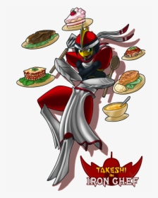 Cooking Clipart Iron Chef - Takeshi Bisharp, HD Png Download, Free Download