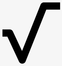 Square Root Filled Icon In Iphone Style, HD Png Download, Free Download