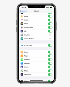 Enable Icloud Drive For Backing Up Whatsapp Chats - Dark Mode Ios 13, HD Png Download, Free Download