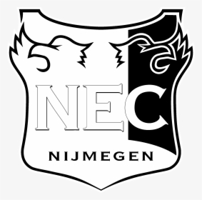 Nec Nijmegen Logo Black And White - Nec Nijmegen Logo Png, Transparent Png, Free Download